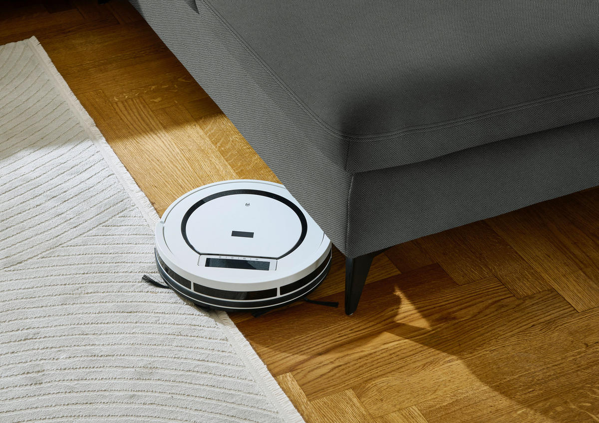 WOHNLANDSCHAFT  in Chenille Grau  - Schwarz/Grau, Design, Textil/Metall (198/364/255cm) - Beldomo Style