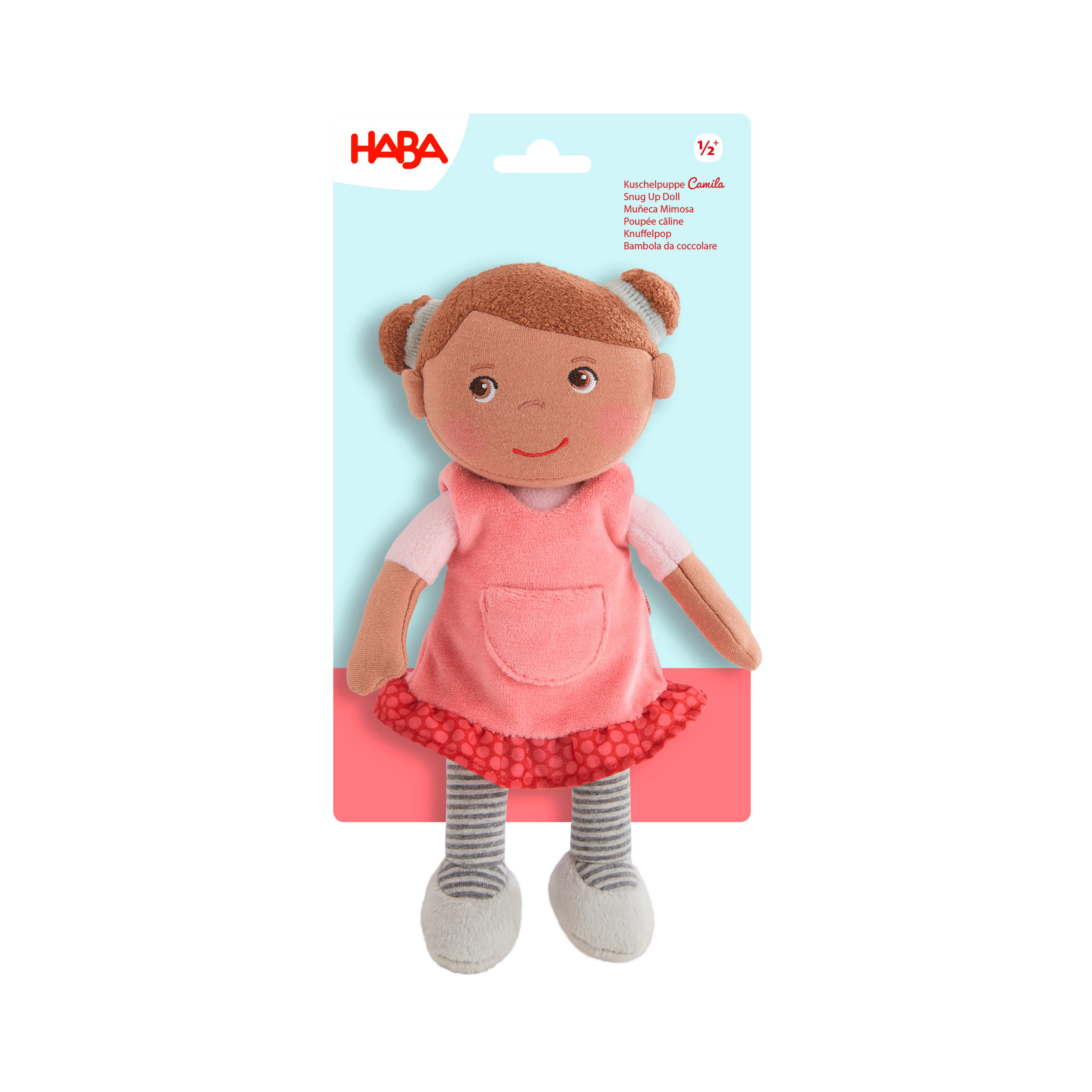SPIELPUPPE - Multicolor, Basics, Textil (25cm) - Haba