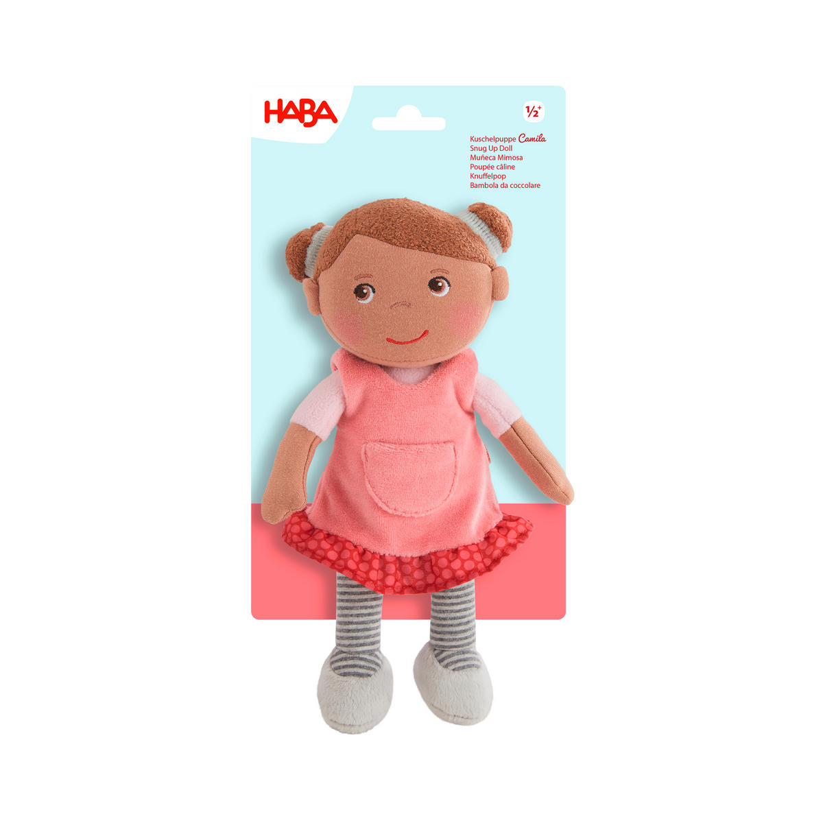SPIELPUPPE - Multicolor, Basics, Textil (25cm) - Haba