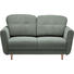 ZWEISITZER-SOFA in Textil Grün - Grün, Design, Holz/Textil (154/90/93cm) - Hom`in ZWEISITZER-SOFA in Textil Grün - Grün, Design, Holz/Textil (154/90/93cm) - Hom`in