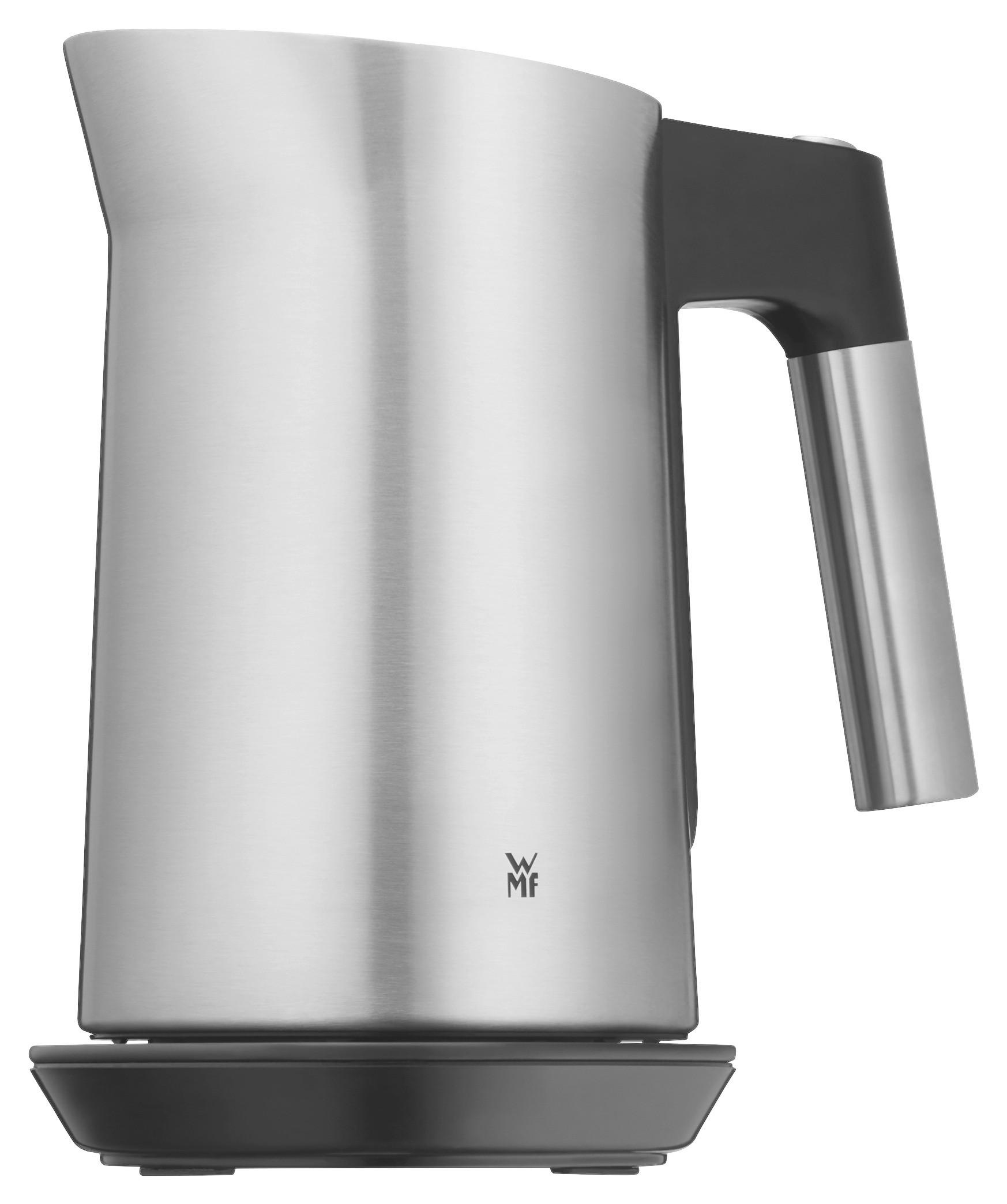 WASSERKOCHER 1,6 l  - Edelstahlfarben/Schwarz, Design, Kunststoff/Metall - WMF