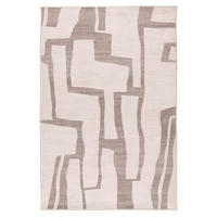 FLACHWEBETEPPICH 160/230 cm Taupe rechteckig  - Taupe, Basics, Textil (160/230cm) - Kayoom