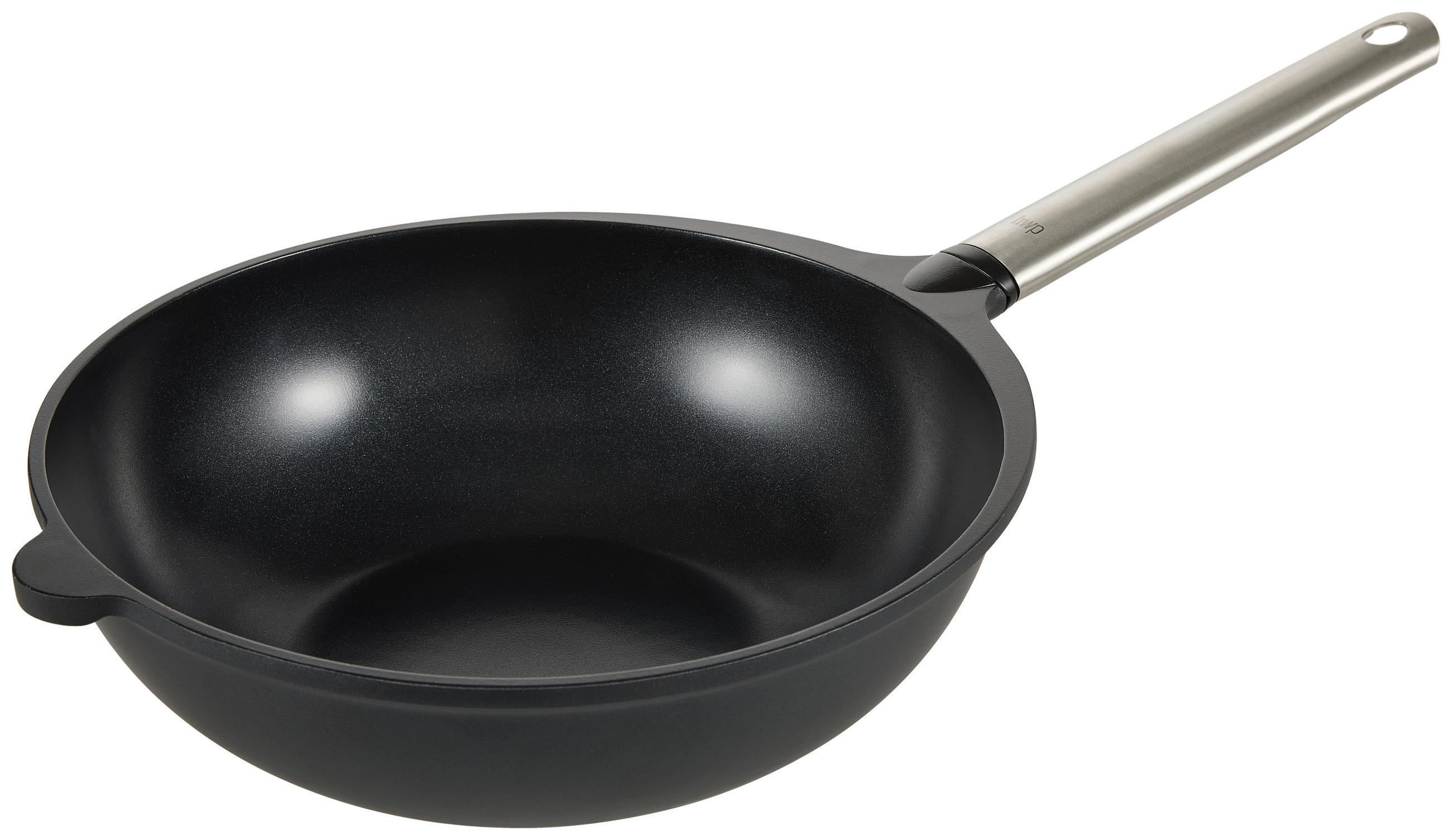 WOKPFANNE Keramikbeschichtung 28 cm  - Schwarz, Basics, Metall (28cm) - Homeware Profession.