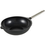 WOKPFANNE Keramikbeschichtung 28 cm  - Schwarz, Basics, Metall (28cm) - Homeware Profession.