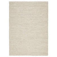 HANDWEBTEPPICH 80/150 cm Happy Weiß  - Weiß, KONVENTIONELL, Textil (80/150cm) - Boxxx