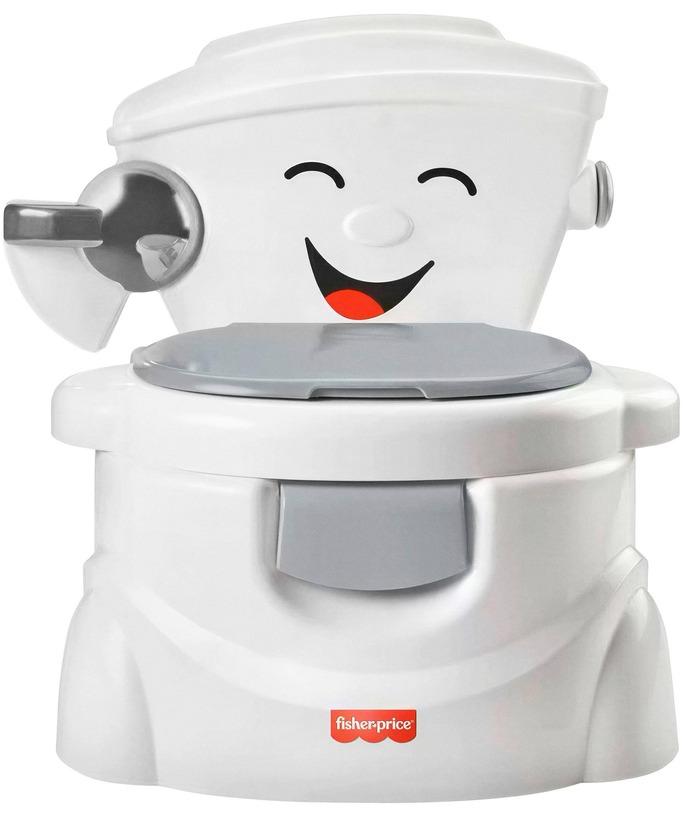 TOILETTENTRAINER  - Weiß, Basics, Kunststoff (18,50/37/31cm) - Fisher Price
