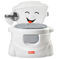 TOILETTENTRAINER  - Weiß, Basics, Kunststoff (18,50/37/31cm) - Fisher Price