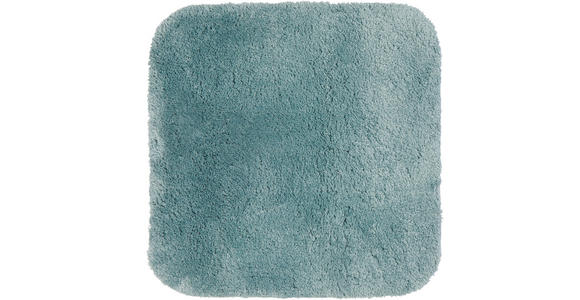 BADEMATTE  50/50 cm  Blau   - Blau, KONVENTIONELL, Textil (50/50cm) - Esposa