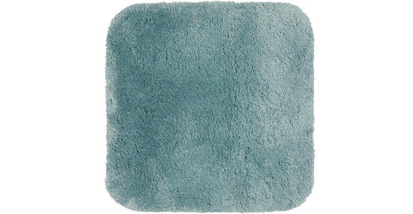 BADEMATTE Blau 50/50 cm - Blau, KONVENTIONELL, Textil (50/50cm) - Esposa