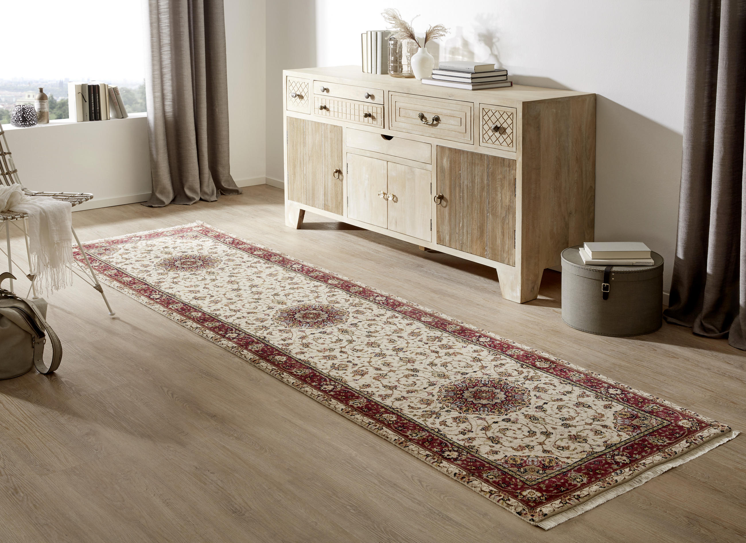 ORIENTALISK MATTA 80/200 cm Alkatif Classic  - cremefärgad, Lifestyle, textil (80/200cm) - Cazaris