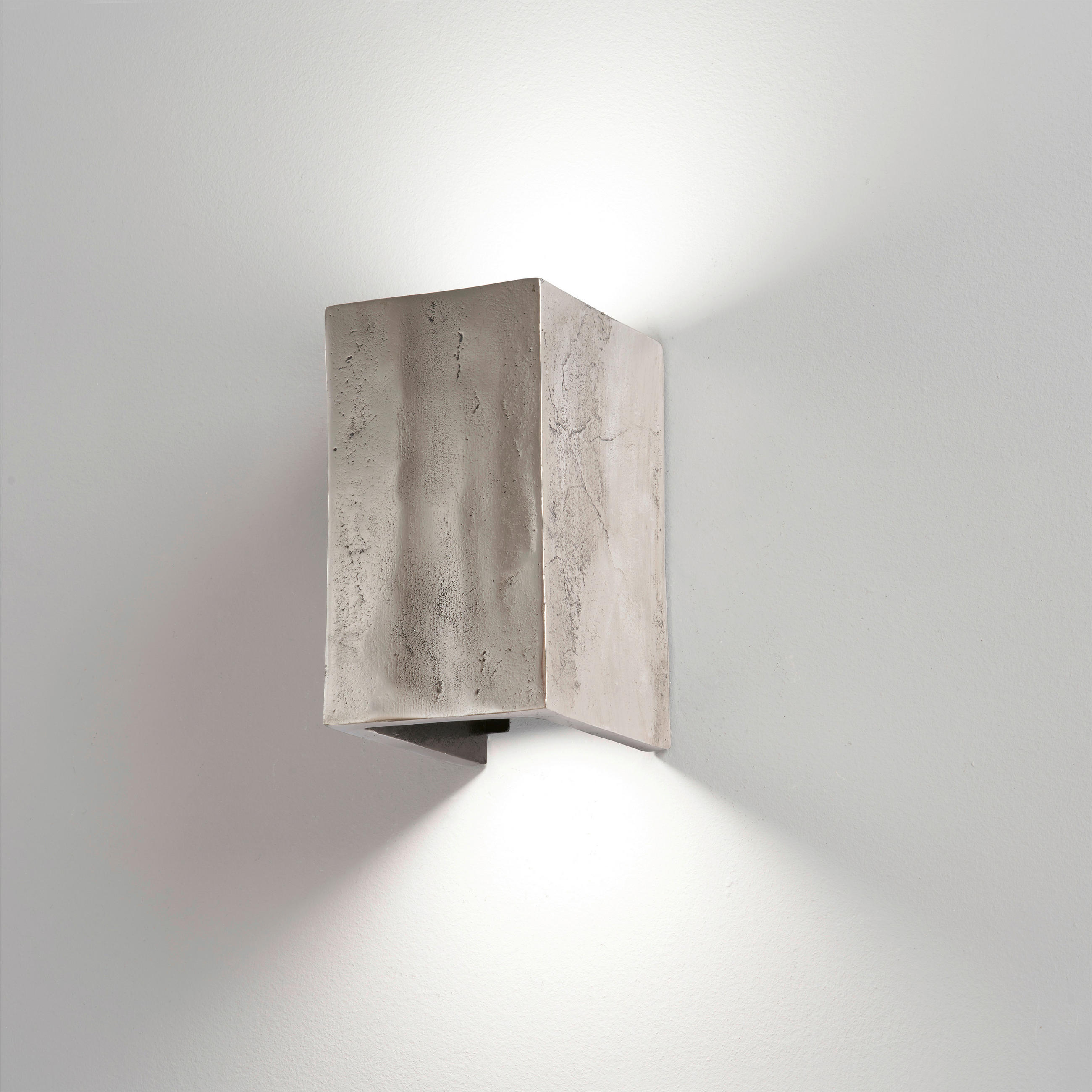 LED VÄGGLAMPA Cog 10/11,5/18 cm   - nickelfärgad, Design, metall (10/11,5/18cm) - Fischer & Honsel