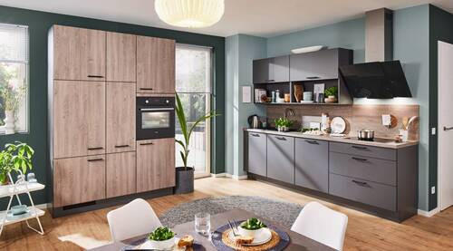 EINBAUKÜCHE   - Design, Holzwerkstoff - Celina