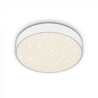 STROPNÍ LED SVÍTIDLO, 28,7/3,6 cm  - bílá, Design, plast (28,7/3,6cm)