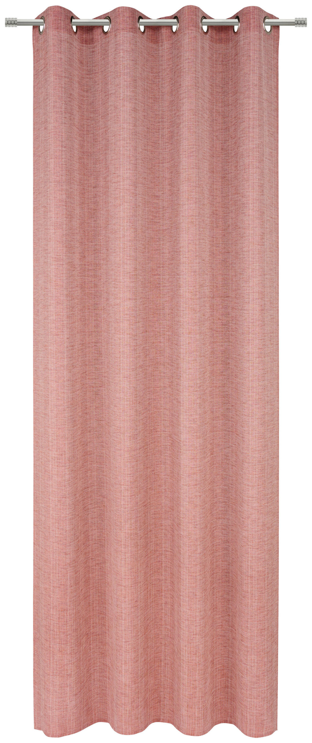 ÖSENVORHANG halbtransparent  - Kupferfarben, Design, Textil (140/245cm) - Esposa