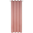 ÖSENVORHANG halbtransparent  - Kupferfarben, Design, Textil (140/245cm) - Esposa