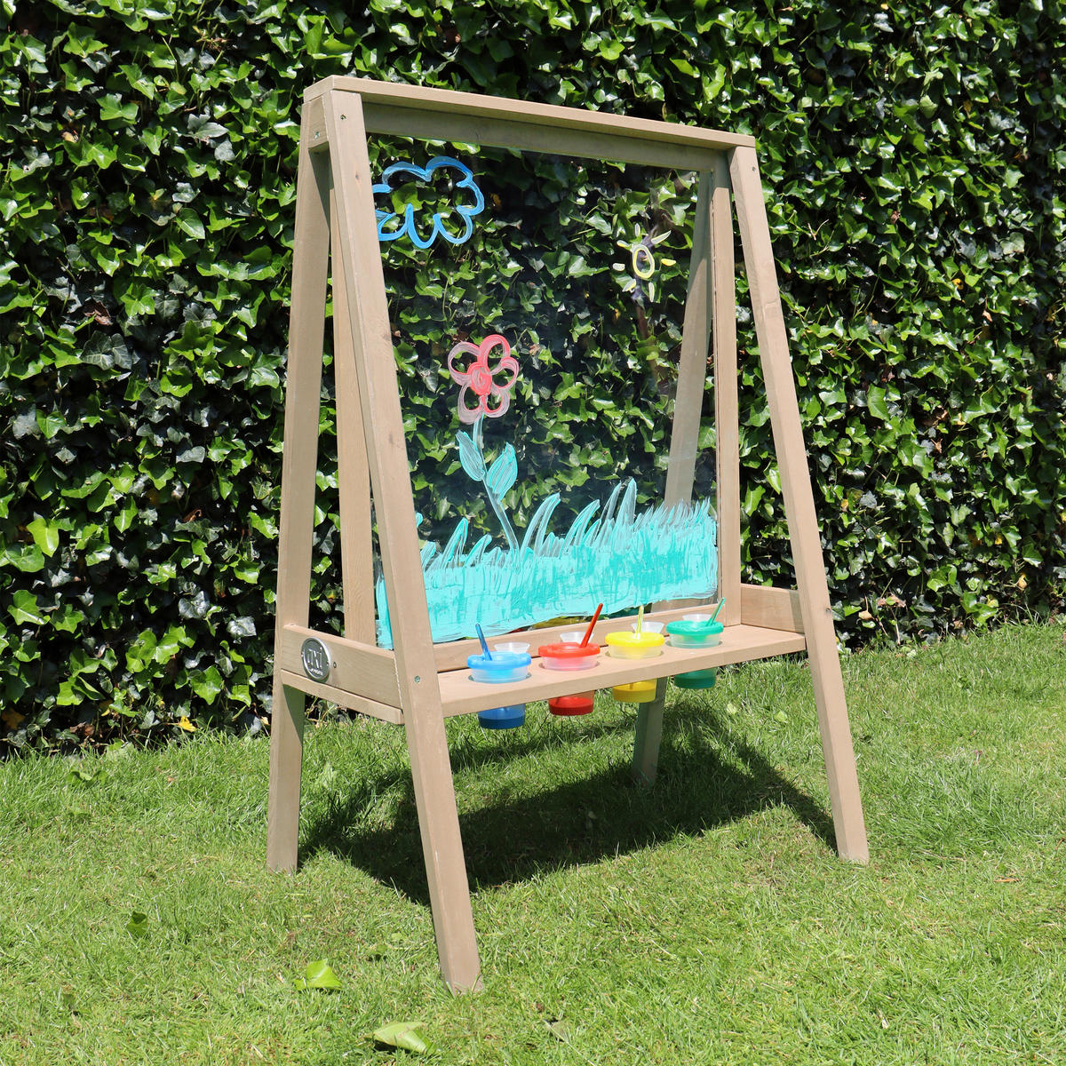 MALTAFEL  - Braun, KONVENTIONELL, Holz (70/105/50cm) - Ambia Garden