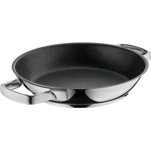 SERVIERPFANNE Permadur Advance 24 cm  - Silberfarben/Schwarz, Basics, Metall (24cm) - WMF