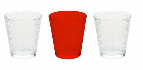 SET ČAŠA    - providno, Osnovno, staklo (9/10cm) - Tognana