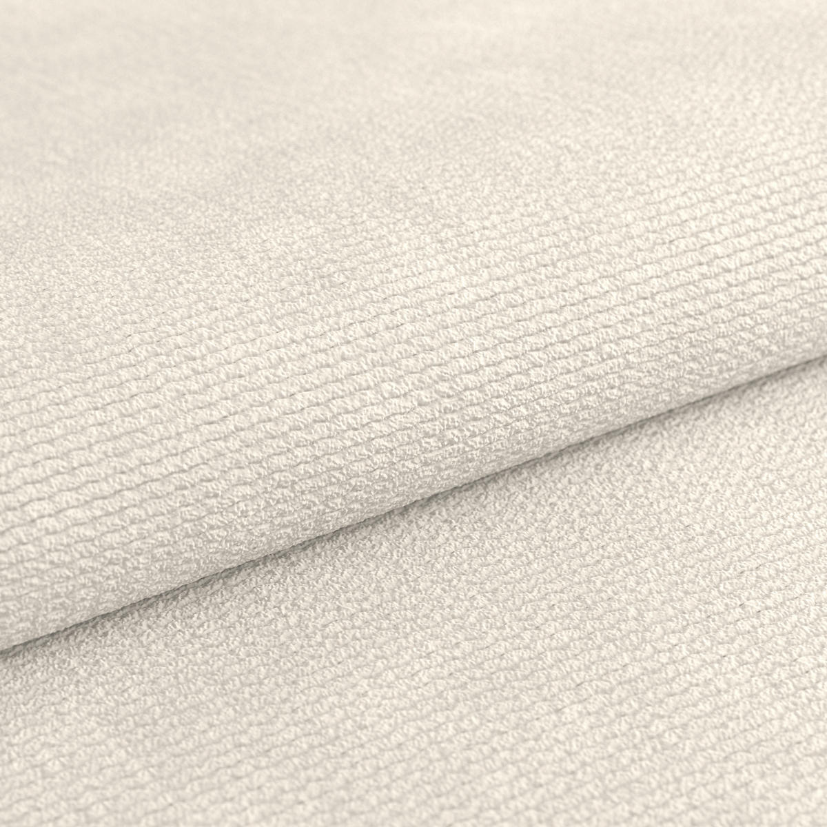ECKSOFA in Creme  - Creme/Schwarz, Trend, Kunststoff/Textil (203/261cm) - Livetastic