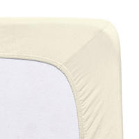 SPANNBETTTUCH Jersey 90-100/200-220 cm  - Alabasterfarben, Basics, Textil (90-100/200-220cm) - Florella