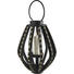 LATERNE - Schwarz, Design, Glas/Holz (36/50cm) - Ambia Home LATERNE - Schwarz, Design, Glas/Holz (36/50cm) - Ambia Home
