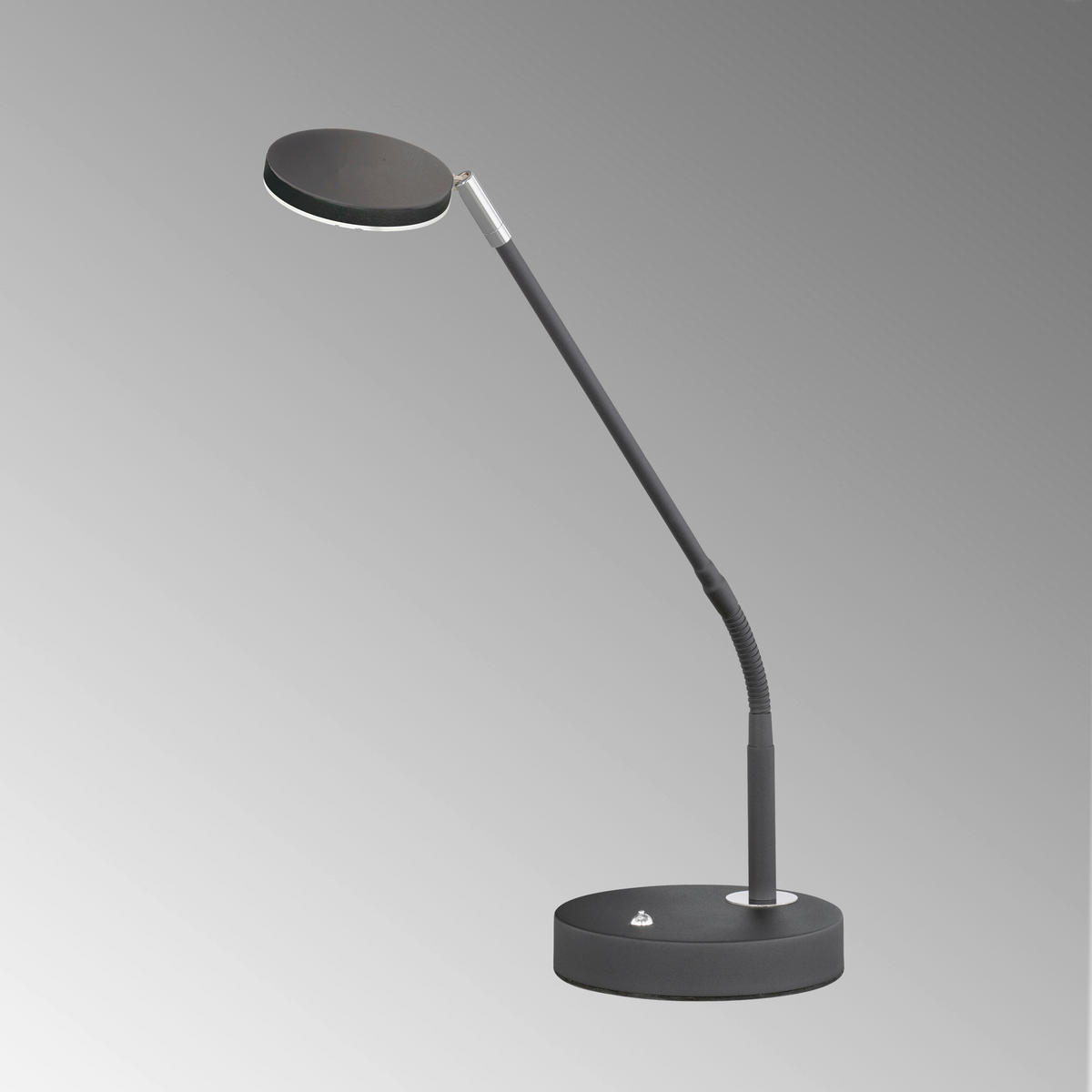 LED-TISCHLEUCHTE Luna 16/60 cm   - Sandfarben/Chromfarben, Basics, Metall (16/60cm)