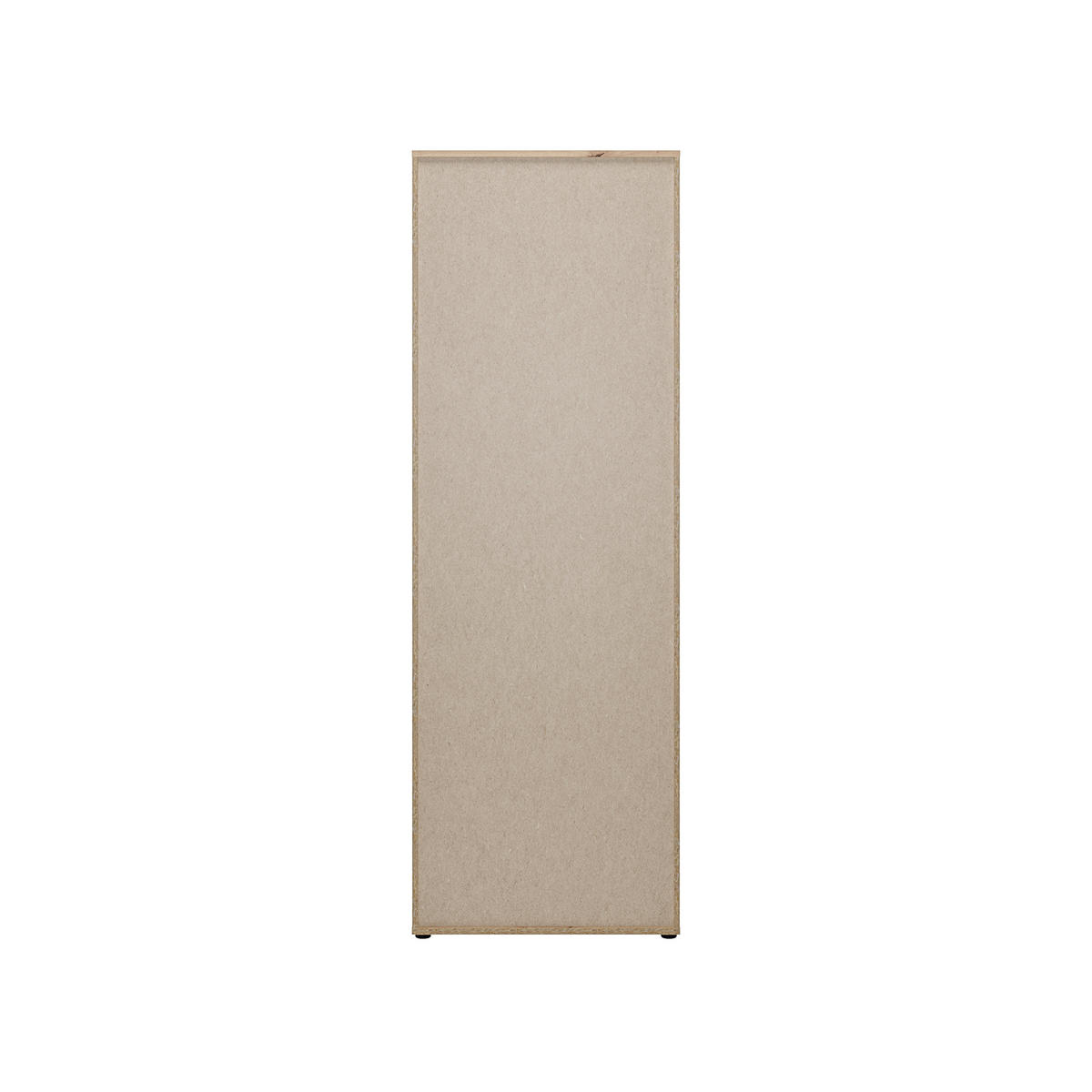 REGAL Eiche Artisan  - Schwarz/Eiche Artisan, Design, Holzwerkstoff/Kunststoff (73,7/216,7/34,8cm)