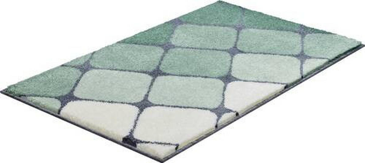 KOBEREC DO KOUPELNY, 60/100 cm - zelená, Basics, textil/plast (60/100cm) - Grund