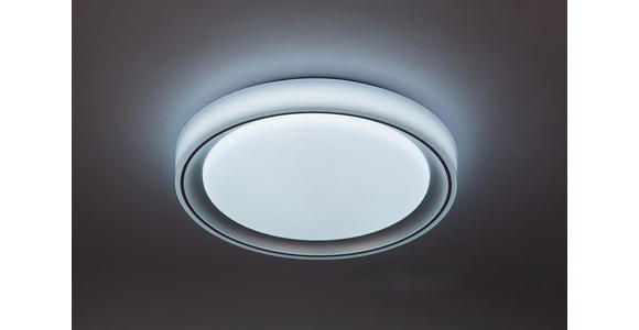 LED-DECKENLEUCHTE 40/7,53 cm   - Weiß, Basics, Kunststoff/Metall (40/7,53cm) - Novel