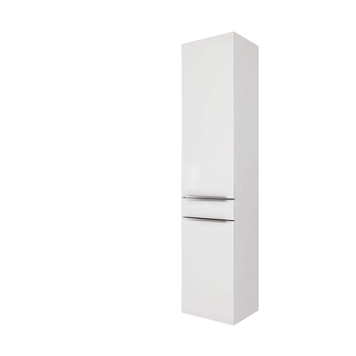 HOCHSCHRANK 40/180/35 cm  - Edelstahlfarben/Silberfarben, KONVENTIONELL, Holzwerkstoff/Kunststoff (40/180/35cm) - Xora