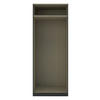 KORPUS ORMARA ZA ODEĆU  antracit     - antracit, Konvencionalno, pločasti materijal (91,1/242,2/56,5cm) - Hom`in