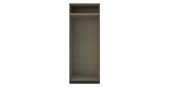 KLEIDERSCHRANKKORPUS - Anthrazit, KONVENTIONELL, Holzwerkstoff (91,1/242,2/56,5cm) - Hom`in