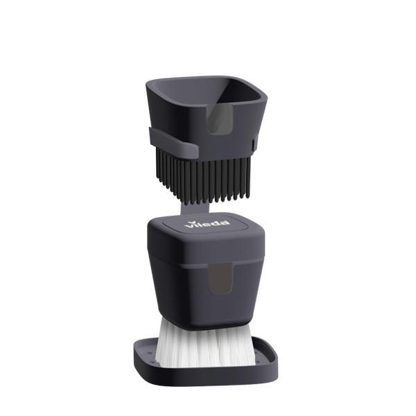 TISZTÍTÓKEFE SZETT - antracit, műanyag - Vileda