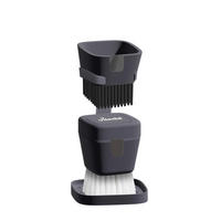 TISZTÍTÓKEFE SZETT - antracit, műanyag - Vileda