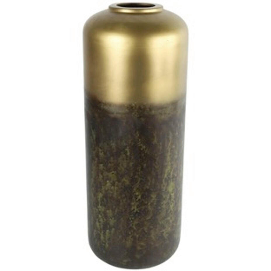 VAZA metal - zlatna, Osnovno, metal (30/30/81cm)