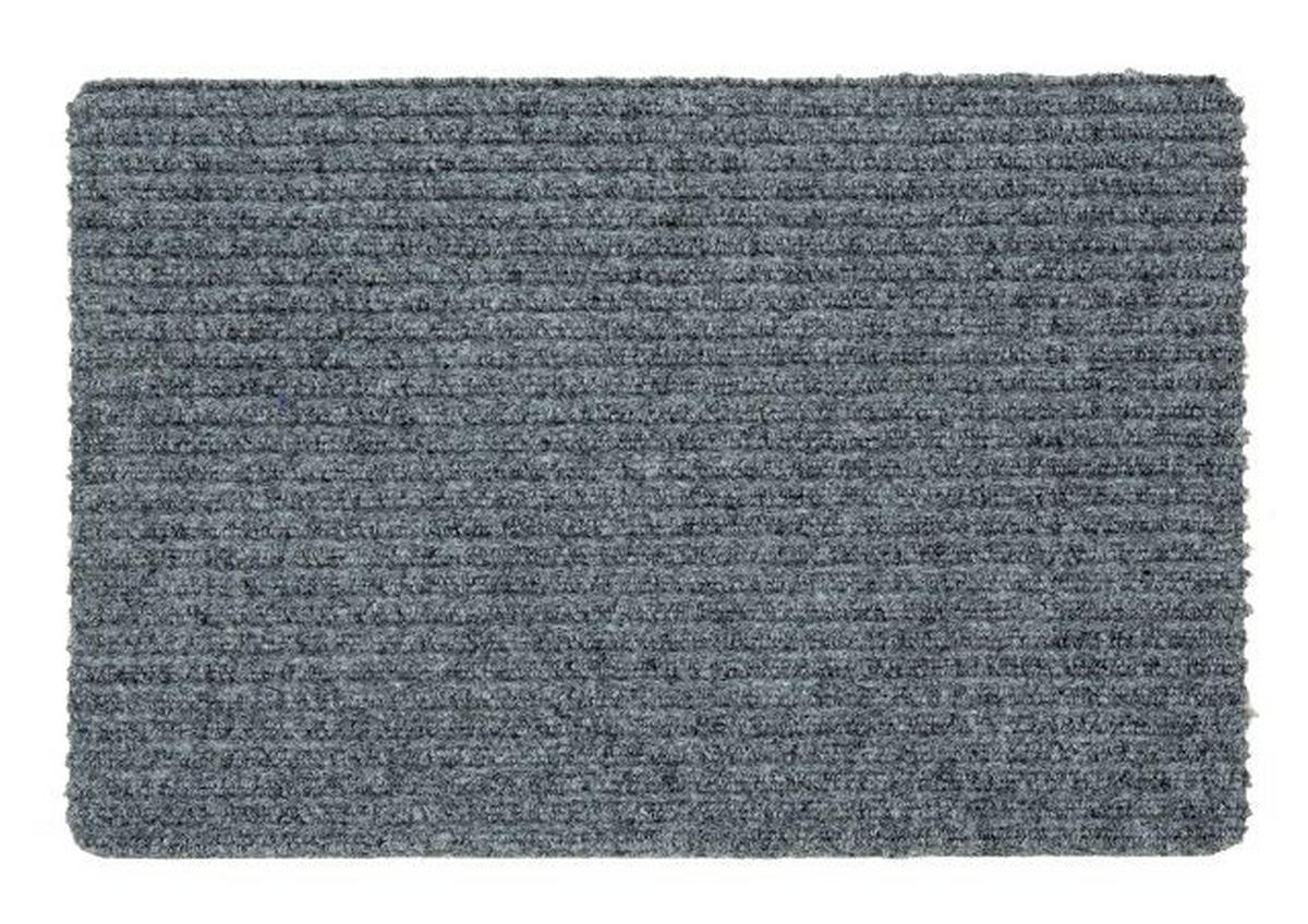 FUßMATTE  50/80 cm  Grau  - Grau, Basics, Textil (50/80cm) - Esposa