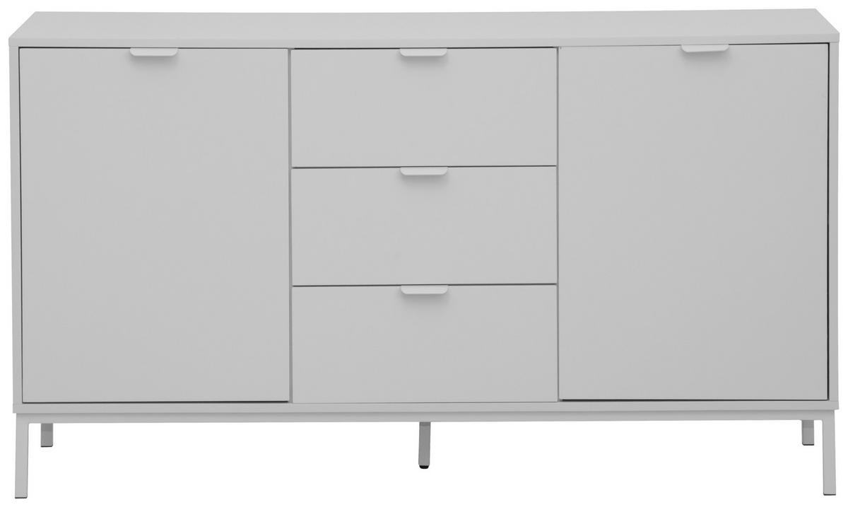 SIDEBOARD  in 140/80/40 cm  - Kaschmir, Design, Holzwerkstoff/Metall (140/80/40cm) - MID.YOU