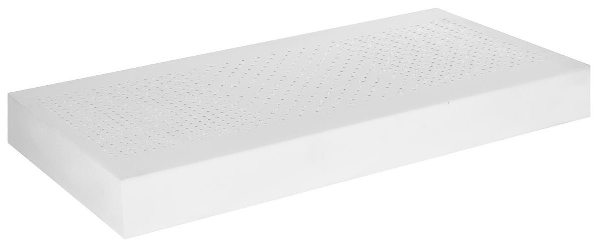 KALTSCHAUMMATRATZE 100/200 cm Höhe ca. 29 cm  - Weiß, Basics, Textil (100/200cm) - MID.YOU