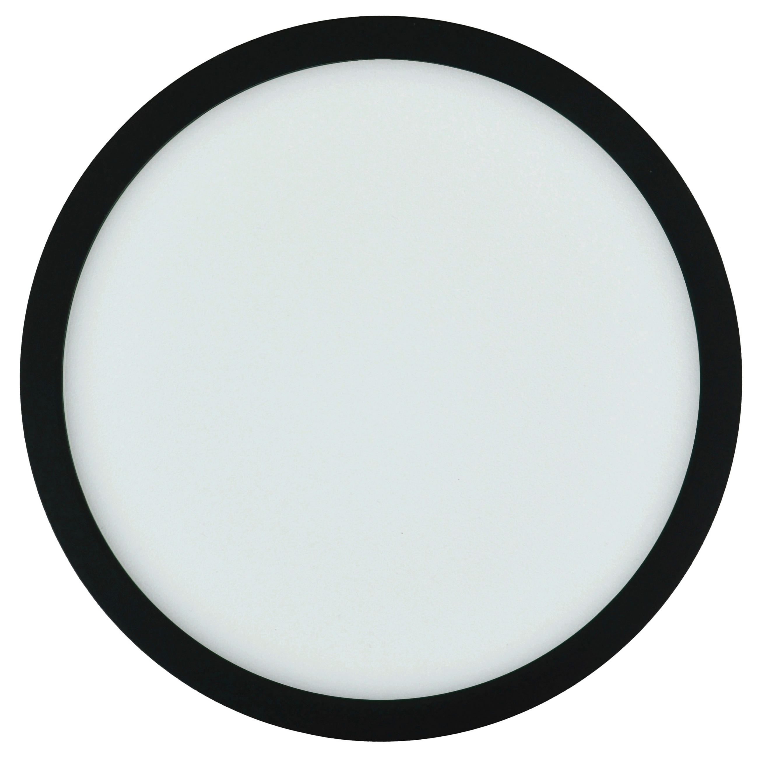 LED-DECKENLEUCHTE Space 30/1,7 cm   - Schwarz, KONVENTIONELL, Kunststoff (30/1,7cm)