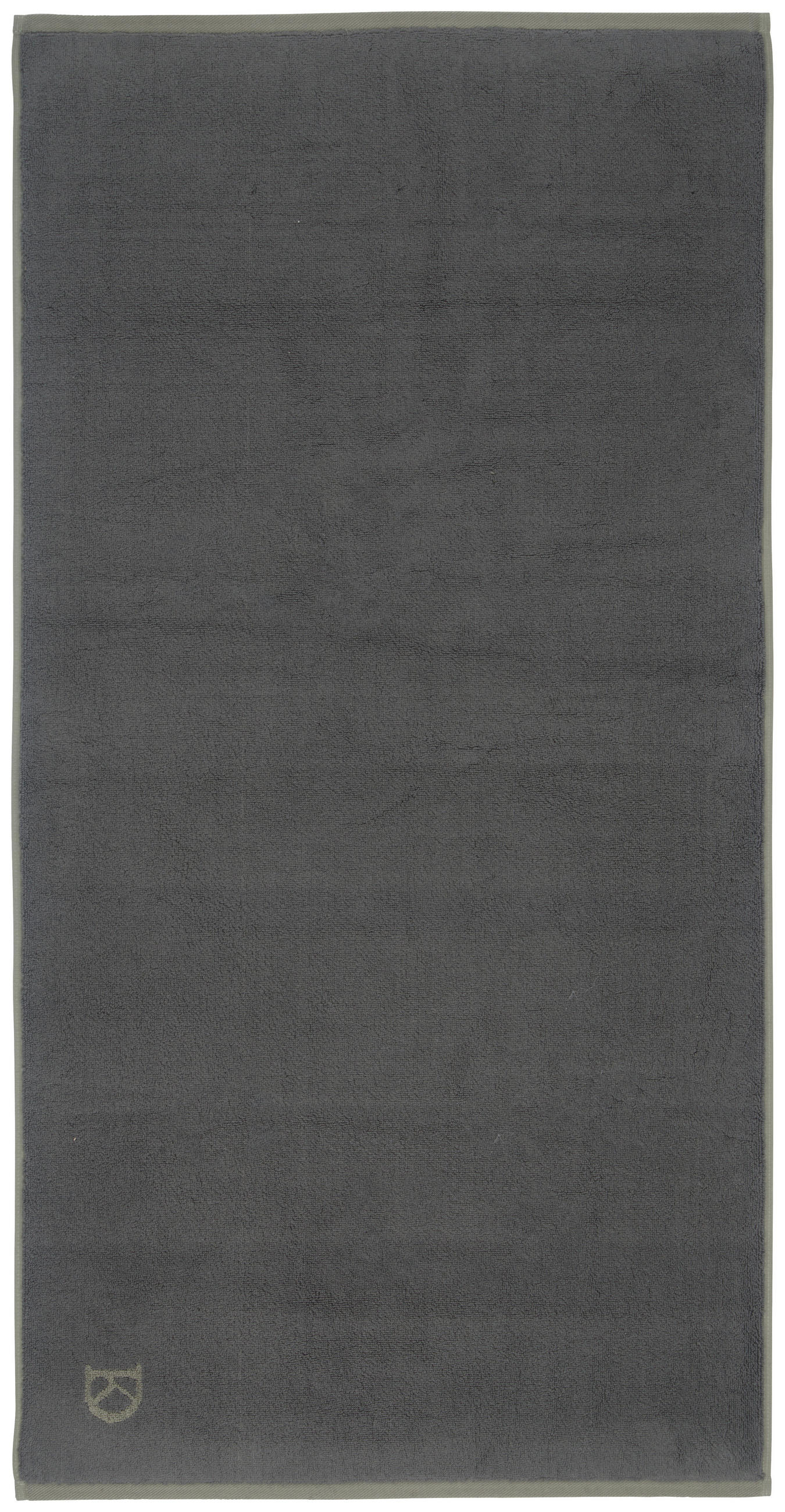 KOUPELNOVÁ PŘEDLOŽKA, 60/120 cm - šedá/zelená, Basics, textil (60/120cm) - Dieter Knoll