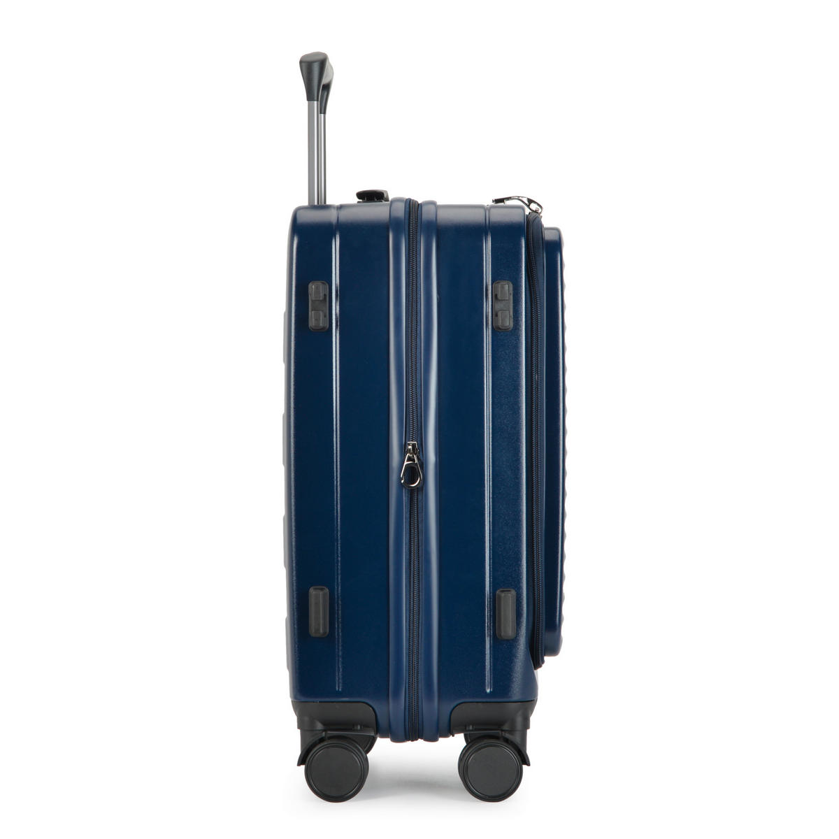 REISEKOFFER Dunkelblau  - Dunkelblau, Design, Kunststoff (36,5/54/25cm) - Schneiders