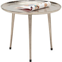 KONFERENČNÍ STOLEK, barvy niklu, kov, 58/58/48 cm - barvy niklu, Design, kov (58/58/48cm) - Xora