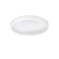 DECKENLEUCHTE Montemorelos-Z 42/7 cm  - Weiß, Design, Kunststoff/Metall (42/7cm) - Connect Z