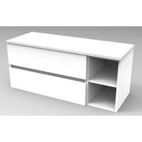 DONJI ELEMENT  bela  - bela, Moderno, drvo (25/46cm)