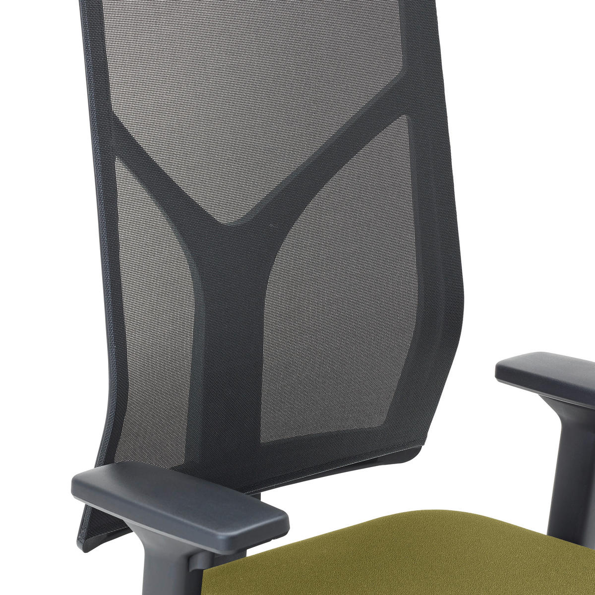 DREHSTUHL Gelb  - Gelb/Schwarz, KONVENTIONELL, Kunststoff/Textil (63/105/46cm) - Dieter Knoll