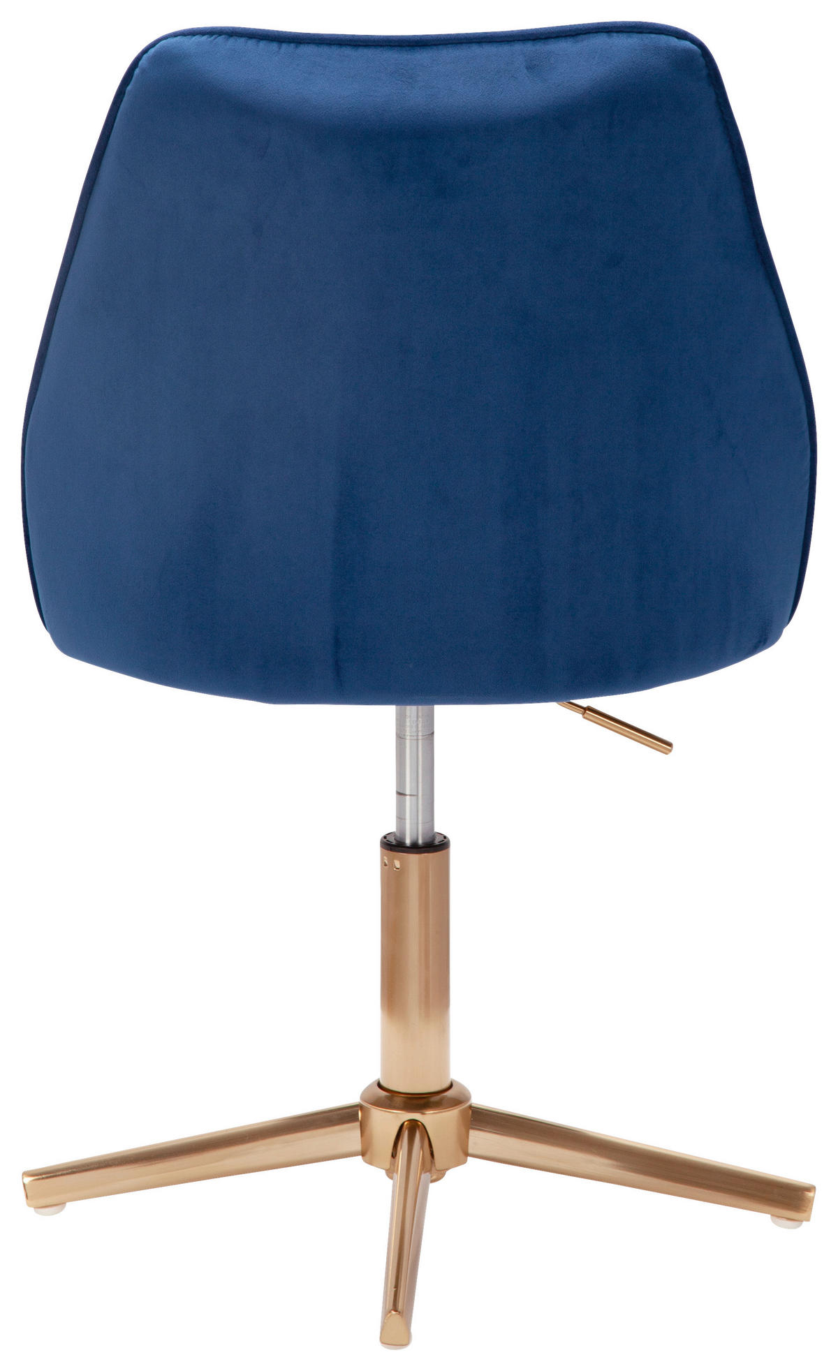 STOL, modra  - zlate barve/modra, Konvencionalno (60/100/60cm) - MID.YOU