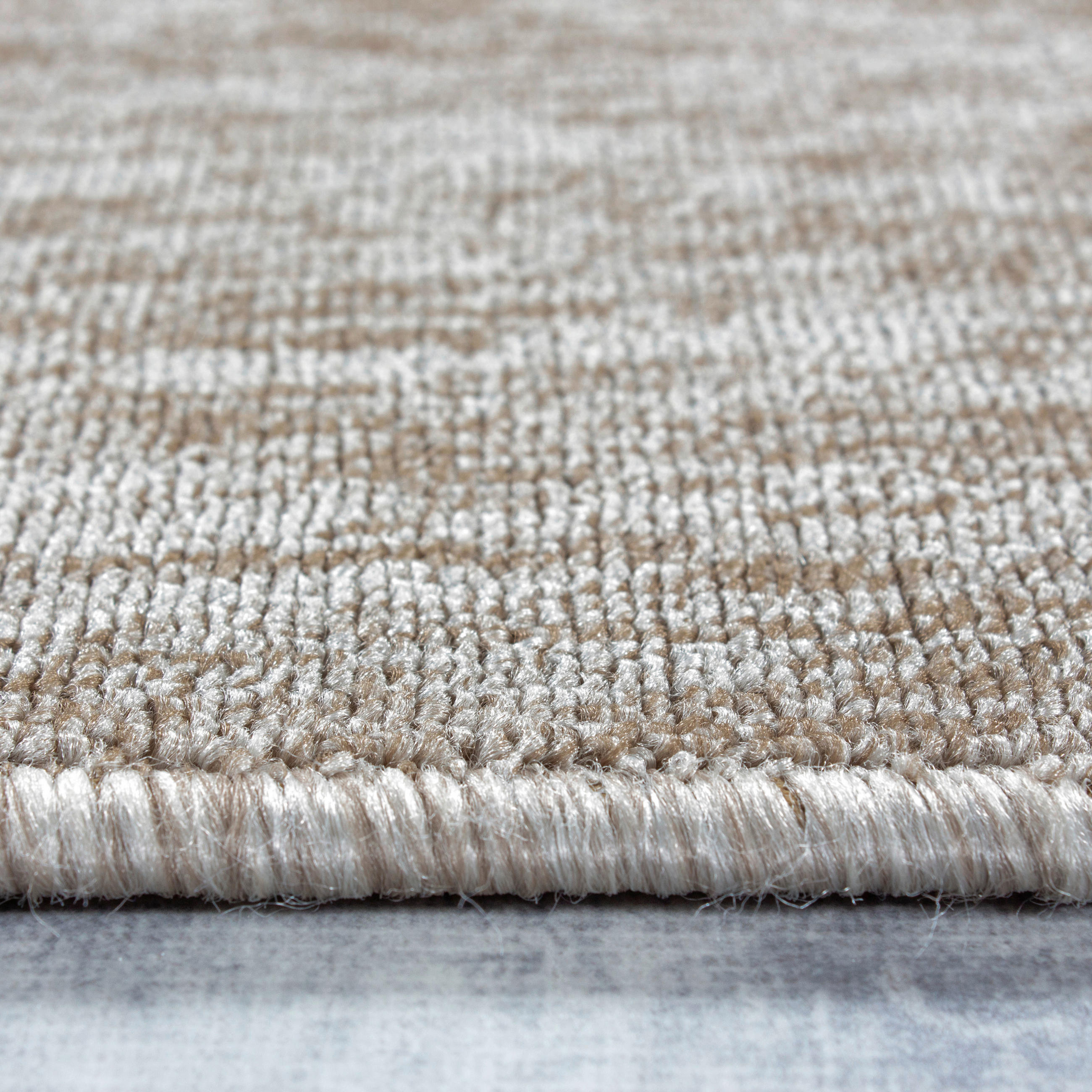FLACHWEBETEPPICH 80/250 cm Nizza 1800 Beige Beige  - Beige, KONVENTIONELL, Textil (80/250cm) - Novel