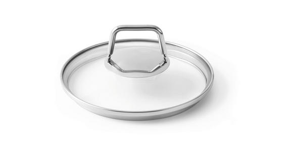 BRATENTOPF Perfect Cooking 1 l  - Klar/Edelstahlfarben, Basics, Glas/Metall (16/7,5cm) - Homeware Profession.