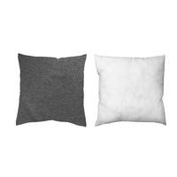 ZIERKISSEN  40/40 cm   - Anthrazit, Basics, Textil (40/40cm)