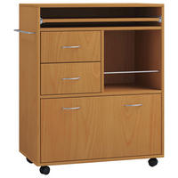 ALLZWECKWAGEN 70/40/86 cm  - Buchefarben, Modern, Holzwerkstoff/Kunststoff (70/40/86cm) - MID.YOU